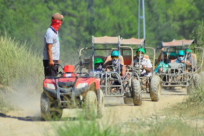 3 in 1 Whitewater Rafting, Buggy/Quad Ride and Zipline with Lunch - Guides and energy: why the boat and buggy feel different