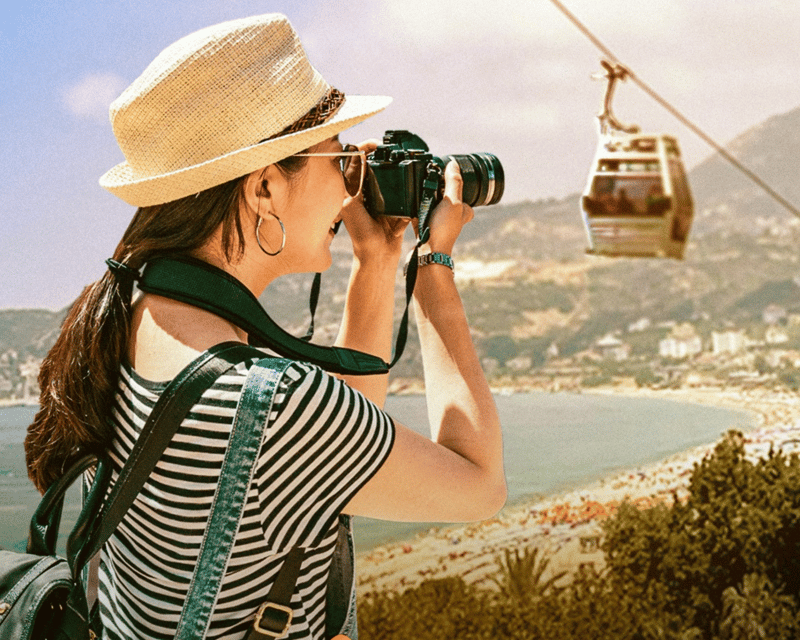 Alanya City in 4 Hours: Castle, Cave, Panorama and Sunset - The I Love Alanya sign and observation terrace: best bang-for-your-camera-stop
