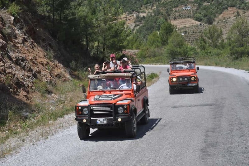 Alanya Jeep Safari: Dim Cave, River & Nature Adventure - Çamlıbel Picnic Area: Waterfalls, Canyon Walking, Fishing, and Slide Time