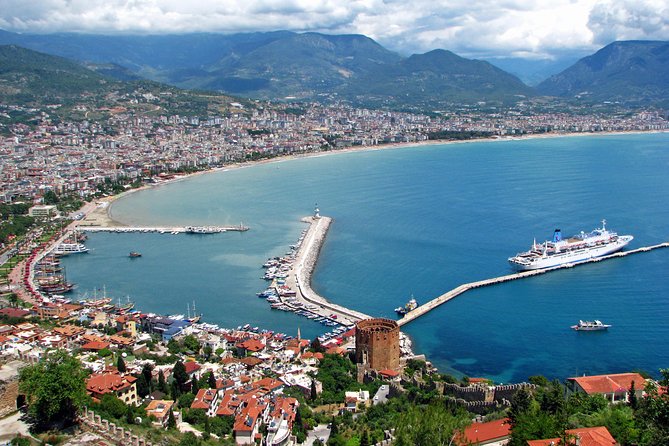 Alanya Sightseeing Tour from Side with Boat Trip and Lunch - Red Tower and the Shipyard Area: Quick Stops With Real Payoff