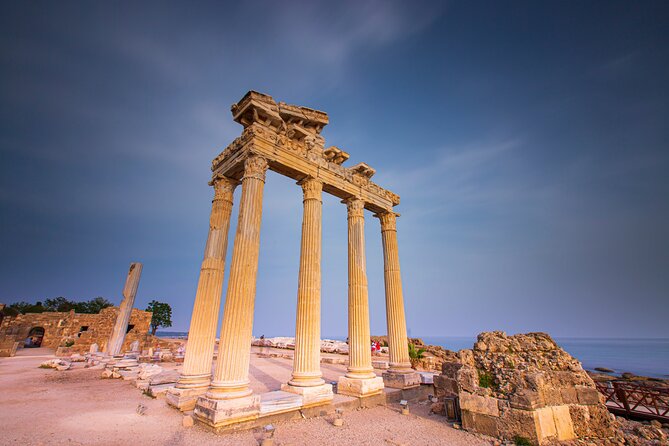 Ancient Perge, Aspendos Amphitheater & Manavgat Waterfalls Tour - Perge Antik Kenti: Roman scale with a Bronze Age spine