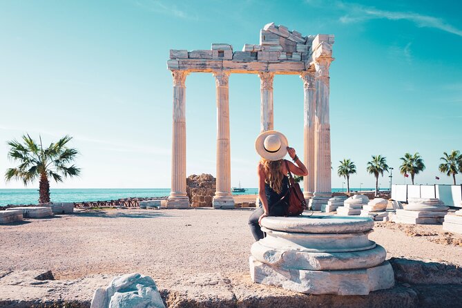 Ancient Perge, Aspendos Amphitheater & Manavgat Waterfalls Tour - Aspendos Ruins: the Köprüçay setting and the Roman machine still intact