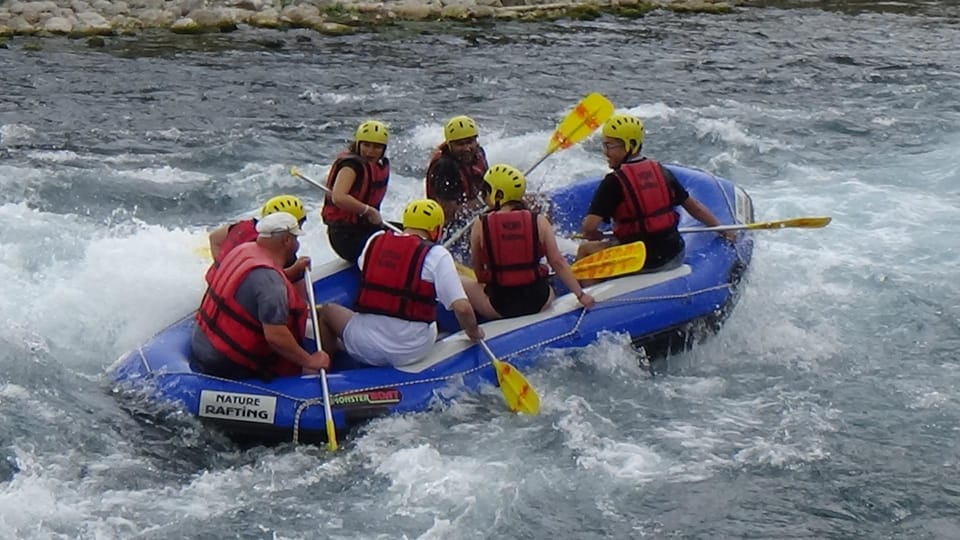 Antalya Adventure:Rafting&Buggy/QuadSafari&Zipline&Canyoning - Köprüçay River Rafting: 12 Kilometers of Whitewater with Guides in Control