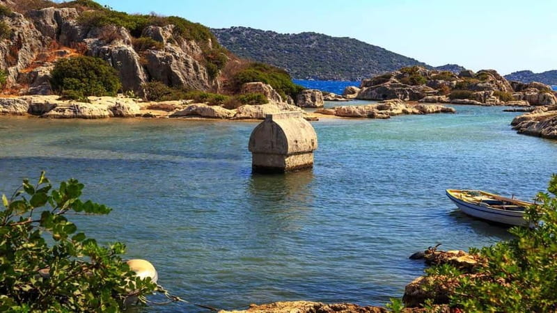 Antalya, Alanya, Side: Demre, Myra, & Kekova Island / Boat - Kekova Island and the Sunken City: the views are the whole point