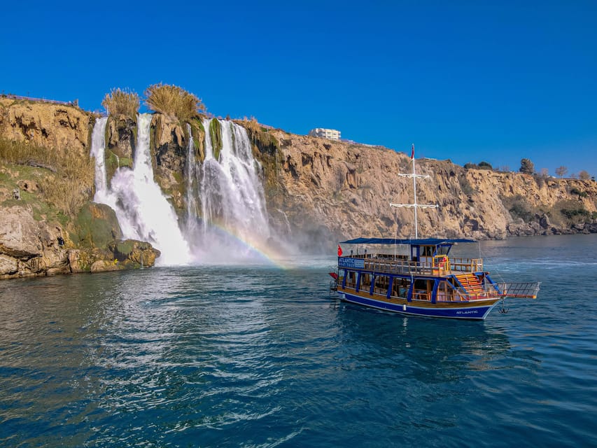 Antalya: Beach & Waterfalls Boat Trip w/ Lunch & Soft Drinks - Key highlights worth planning for