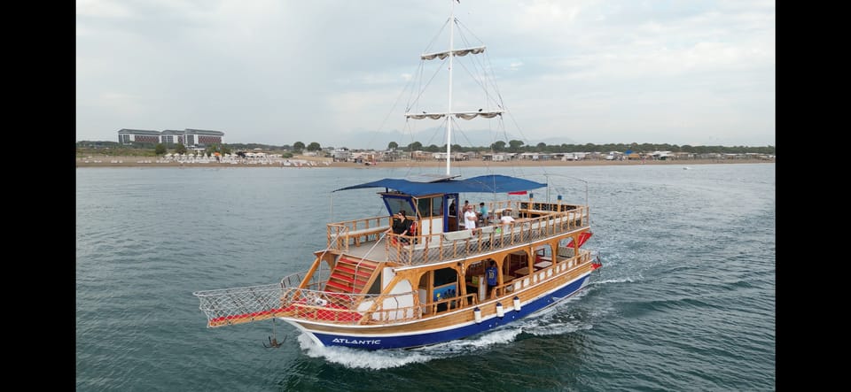 Antalya: Beach & Waterfalls Boat Trip w/ Lunch & Soft Drinks - Boarding the Multi-Deck Boat: Where You’ll Want to Sit
