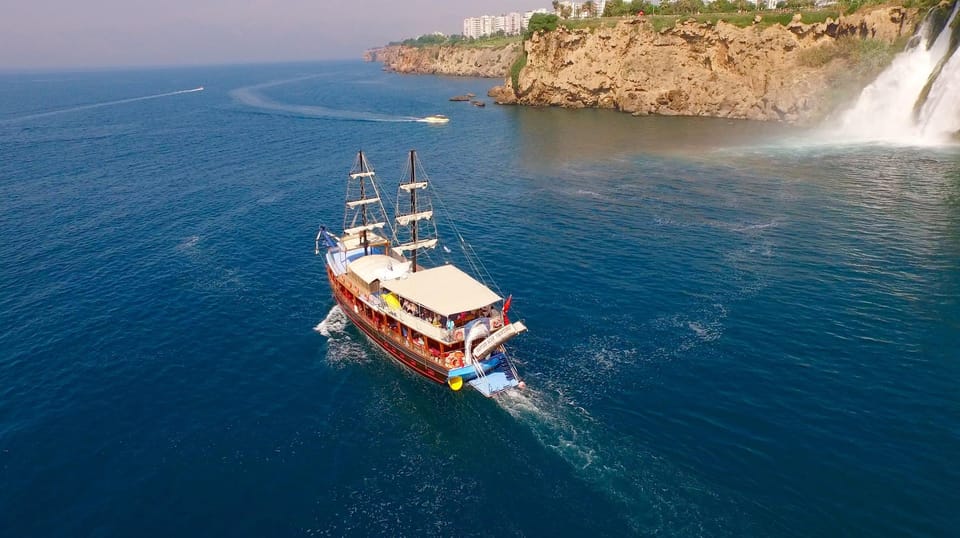 Antalya: Beach & Waterfalls Boat Trip w/ Lunch & Soft Drinks - Duden Waterfalls: The Main Event and the Spray Factor