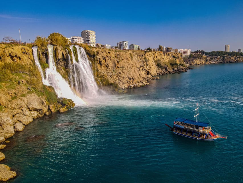 Antalya: Beach & Waterfalls Boat Trip w/ Lunch & Soft Drinks - Sea Caves and Karpuzkaldiran Waterfall: When It Turns Pirate