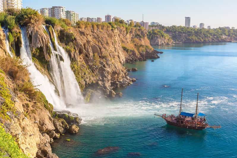 Antalya: Beach & Waterfalls Boat Trip w/ Lunch & Soft Drinks - Getting to the Port: Hotel Pickup and a Simple Van Ride