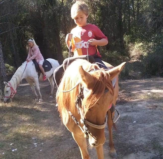 Antalya : Belek , Kundu , Horse Riding - The ride itself: up to 70 minutes and changing scenery