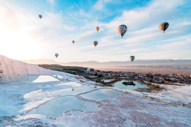 Antalya / Belek : Pamukkale Day Trip w/ Optional Hot Air Balloon - Cotton Castle and Hierapolis: how you’ll spend your core sightseeing time