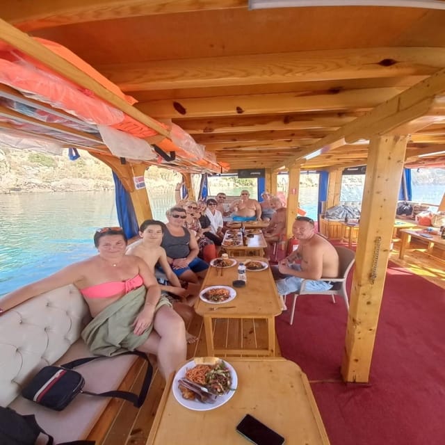 Antalya/ Belek Relax Boat Tour with Lunch & Soft Drinks - Lunch onboard: included, but quality can be uneven