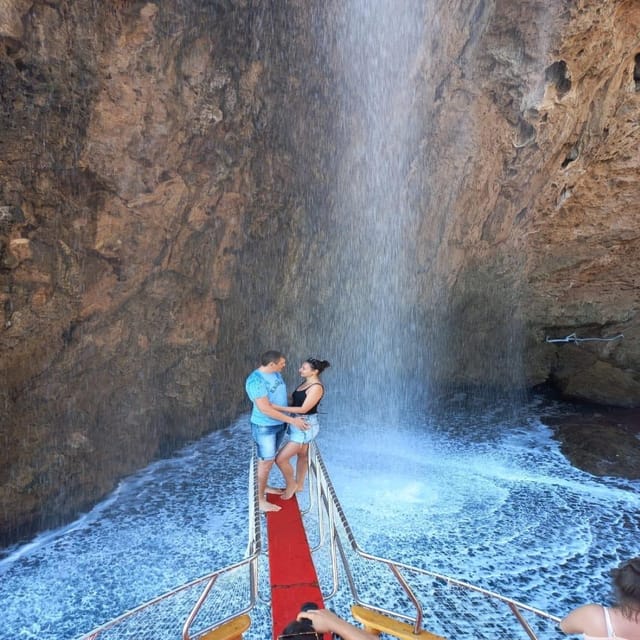 Antalya/ Belek Relax Boat Tour with Lunch & Soft Drinks - Antalya cliffs from the water: why the cruise part matters