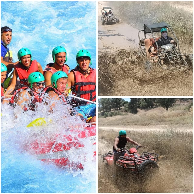 Antalya: Buggy or Quad and Rafting Tour with Lunch - Key things to know before you go