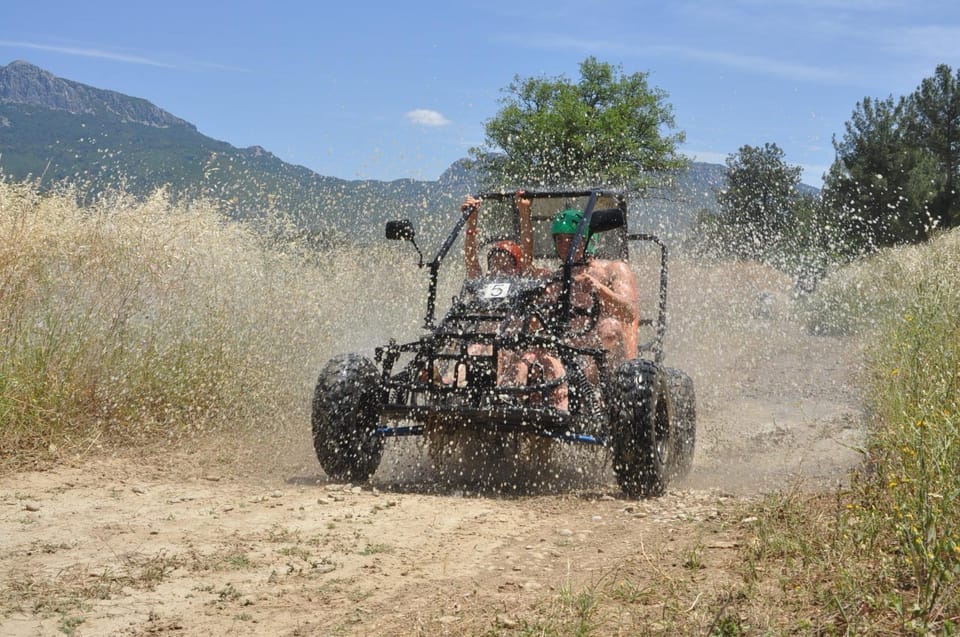 Antalya: Buggy or Quad and Rafting Tour with Lunch - Guided rafting on the Köprüçay River: safety first, fun right after