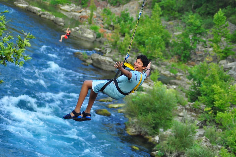 Antalya: Canyoning, Rafting, Quad, Jeep & Zipline with Lunch - Lunch by the river: good recovery, but plan for the timing