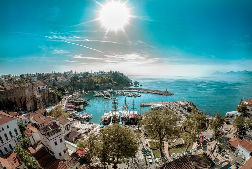 Antalya City Tour, Boat & Majestic Waterfalls And Shopping - Shopping and lunch: included food, optional sanity