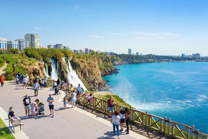 Antalya City Tour w/Boat Trip, Old Town & Waterfall From Belek - Antalya by day: waterfall views plus Old Town walking