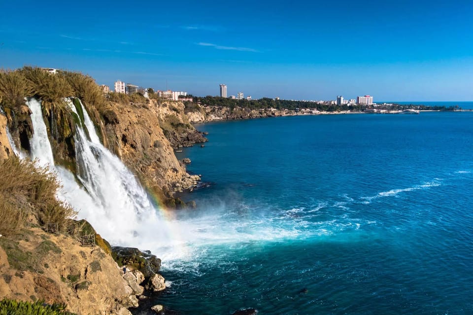 Antalya City Tour With Shopping, Waterfalls, and Boat Tour - The Boat Tour Option: Coast Views and a Refreshing Break