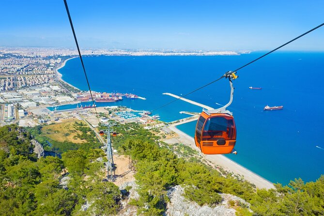 Antalya Full Day City Tour With Waterfalls and Olympos Cable Car - Antalya marina boat trip: included time on the water