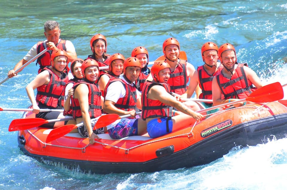 Antalya Full Day Rafting Tour with Lunch - A Real Antalya Rafting Day in Just 4 Hours