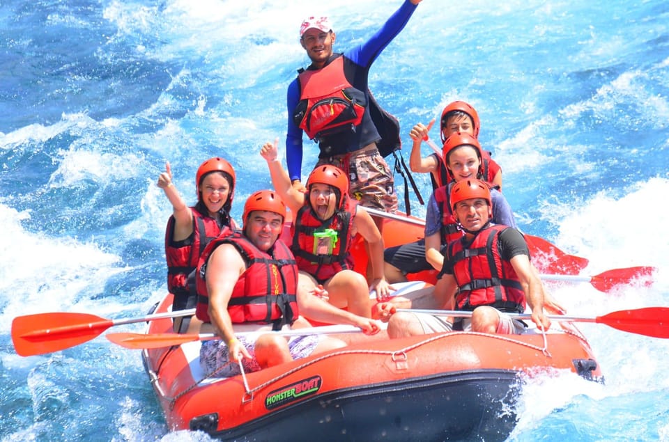 Antalya Full Day Rafting Tour with Lunch - Halfway Break: Rest Your Body, Reset Your Focus