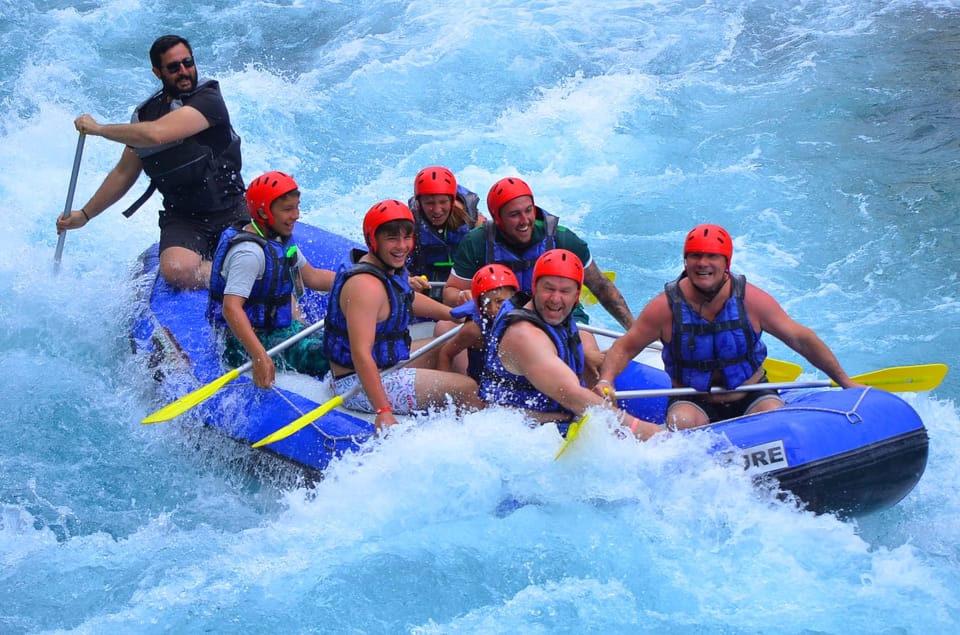 Antalya: Full-Day Rafting Tour with Lunch and Transportation - Lunch by the River: Included, but Plan the Timing