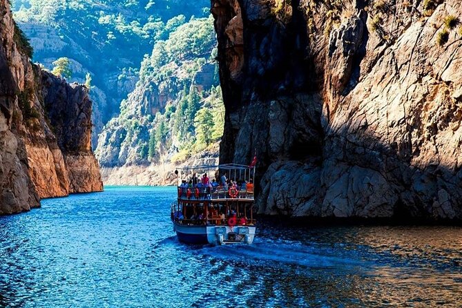 Antalya Green Canyon Boat Trip With Lunch And Drinks - The Green Canyon Cruise: Swim Stops, Calm Deck Time, and Emerald-Water Views