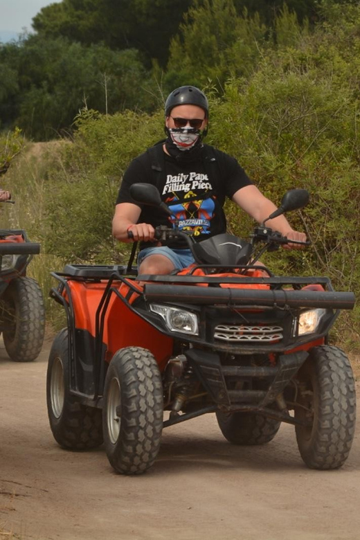 Antalya: Guided ATV and Horse Riding Safari in Lara - Horse riding plus a quick Lara beach tour