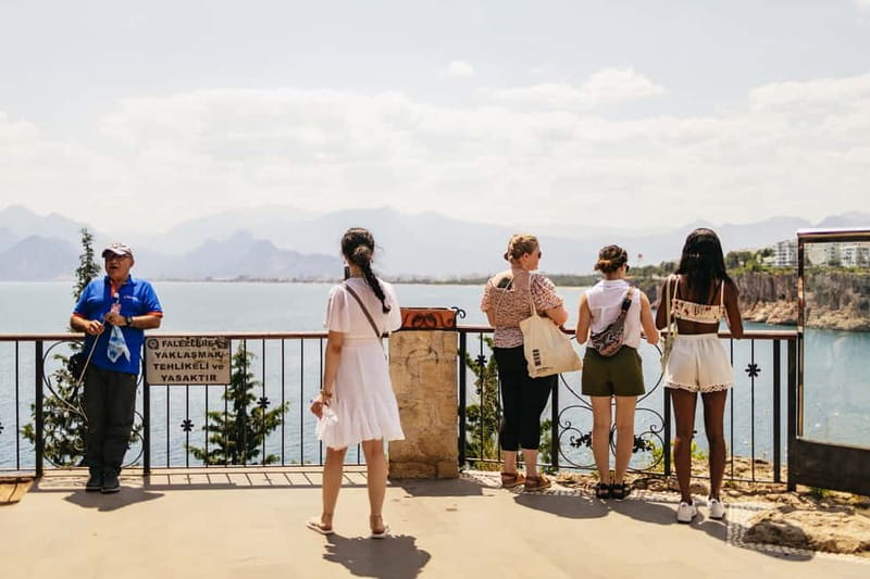 Antalya: Guided City Tour with Top 2 Waterfalls incl. Lunch - Antalya’s Clock Tower and Hadrian’s Gate Photo Stops