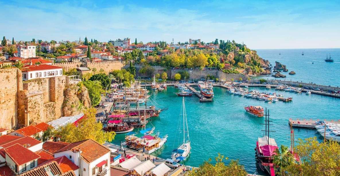 Antalya: Guided Old Town Tour with Boat Trip and Lunch - Boat Trip From Antalya’s Old Harbor: Coastline, Walls, and Taurus Mountains