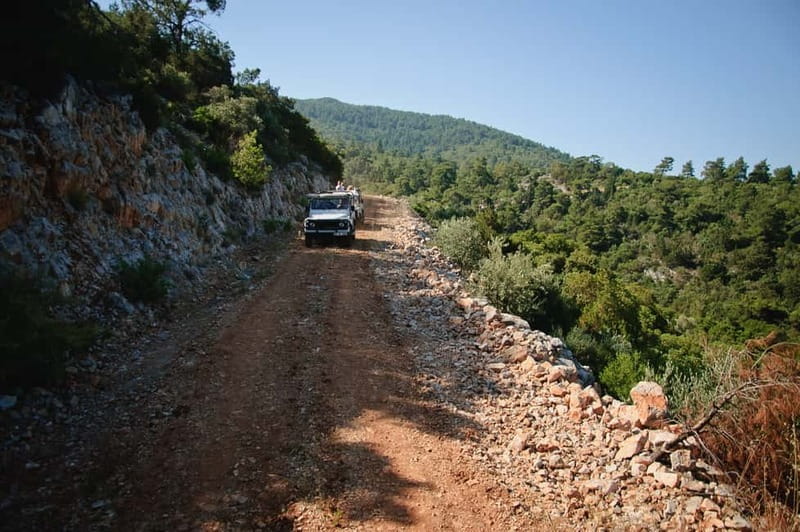 Antalya: Jeep Safari Adventure w/Lunch at Local Restaurant - The Mountains Between Stops: Views, Pine Air, and Dust
