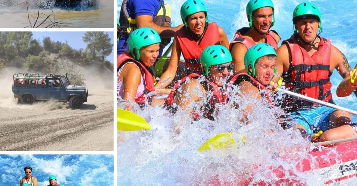 Antalya: Jeep Safari,Rafting,Canyon Visit with Lunch - Köprülü Canyon National Park: why the location matters