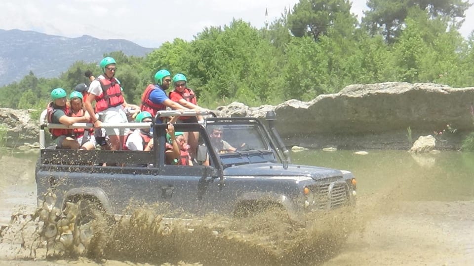 Antalya: Jeep Safari,Rafting,Canyon Visit with Lunch - Jeep Safari through the canyon: the fun part of getting your bearings