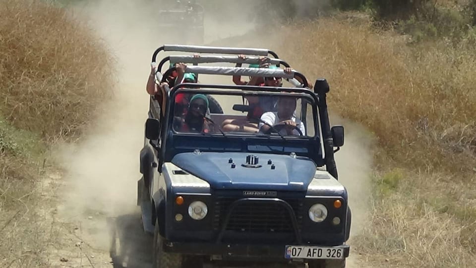 Antalya: Jeep Safari,Rafting,Canyon Visit with Lunch - Lunch in nature: buffet food and that river-view feeling