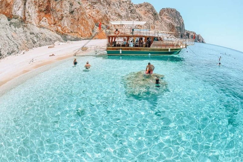 Antalya/Kemer: Adrasan Suluada Island Boat Tours with Lunch - Suluada Island: the main event for swimming and snorkel