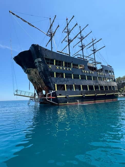 Antalya/Kemer: Boat Tour Visit Caves and Bays With Lunch - Getting Onboard: Kemer Marina and the Red Dragon Start
