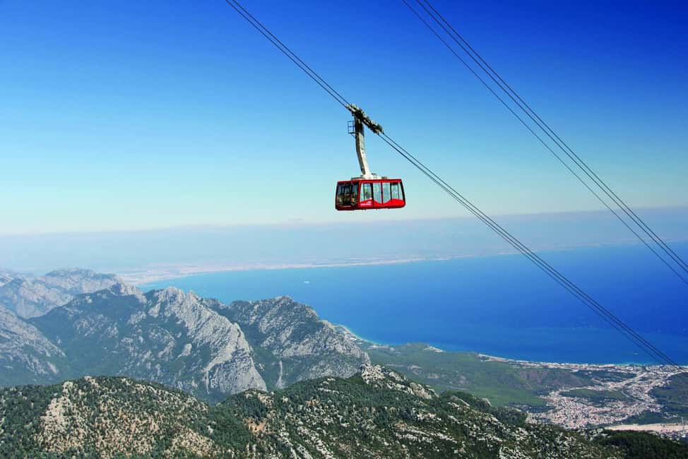 Antalya/Kemer: City Tour w/Olympos Cable Car, Boat & Lunch - Olympos Cable Car Views: 2,365 Meters Up