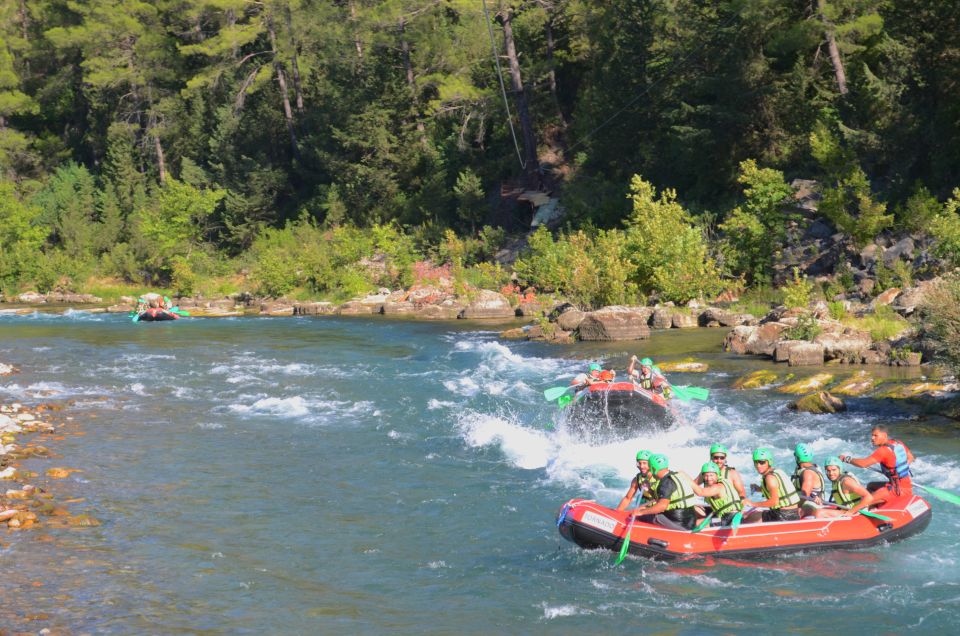 Antalya/Kemer: Koprulu Canyon Whitewater Rafting with Lunch - Lunch by the River: 3 Dishes After the Spray