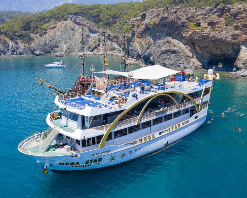 Antalya & Kemer: Megastar Catamaran Cruise With Foam Party - Phaselis: Ancient Port City + Photo-Stop Cues