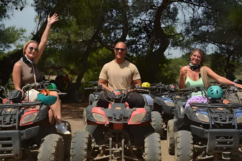 Antalya Kemer Merkez Transferli Quad Safari - What Happens Before You Start: Helmet, Guide, and No License Required