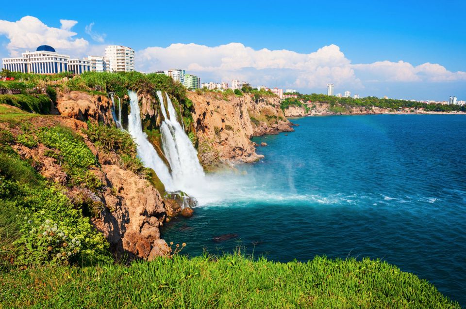 Antalya/Kemer: Old City, Waterfalls, Olympos Cable Car, Boat - The optional boat cruise: a second viewpoint with sea-life moments