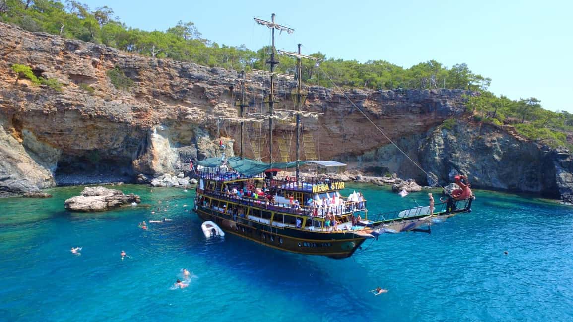 Antalya & Kemer: Pirate Boat Tour With Foam Party & Swimming - Key Highlights You’ll Actually Feel