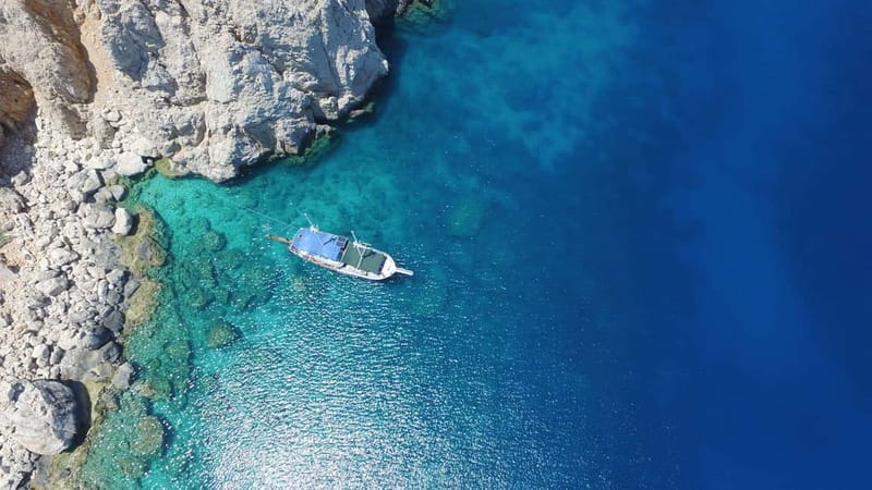 Antalya/Kemer: Suluada Boat Tour with Bays & Maldives Beach - Maldives Beach and Suluada walk: sand, springs, and Lovers Cave