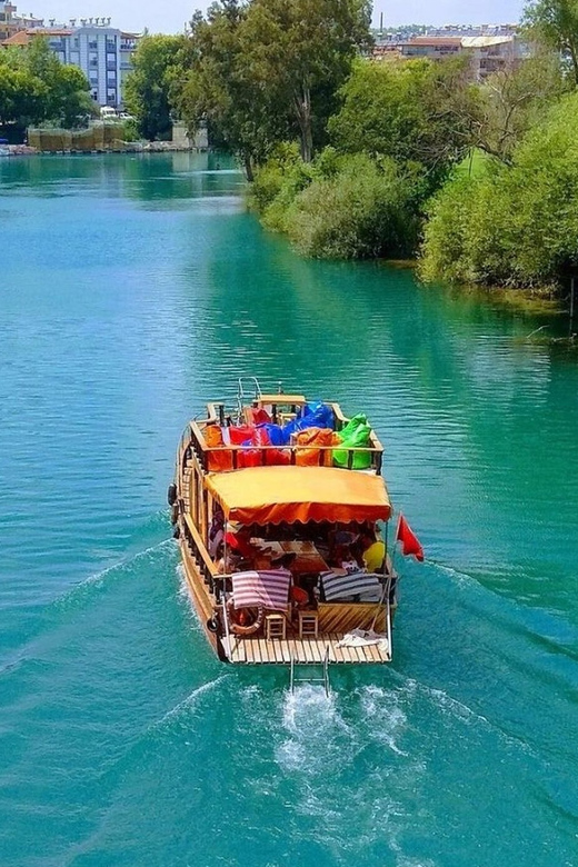 Antalya: Manavgat River Cruise With Waterfall & Bazaar - Boat Cruise, Swimming Break, and the River’s Living Details