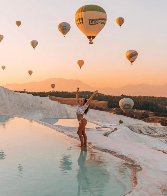 Antalya: Pamukkale Guided Tour With Optional Balloon Flight - Pamukkale and Hierapolis: the day’s real payoff