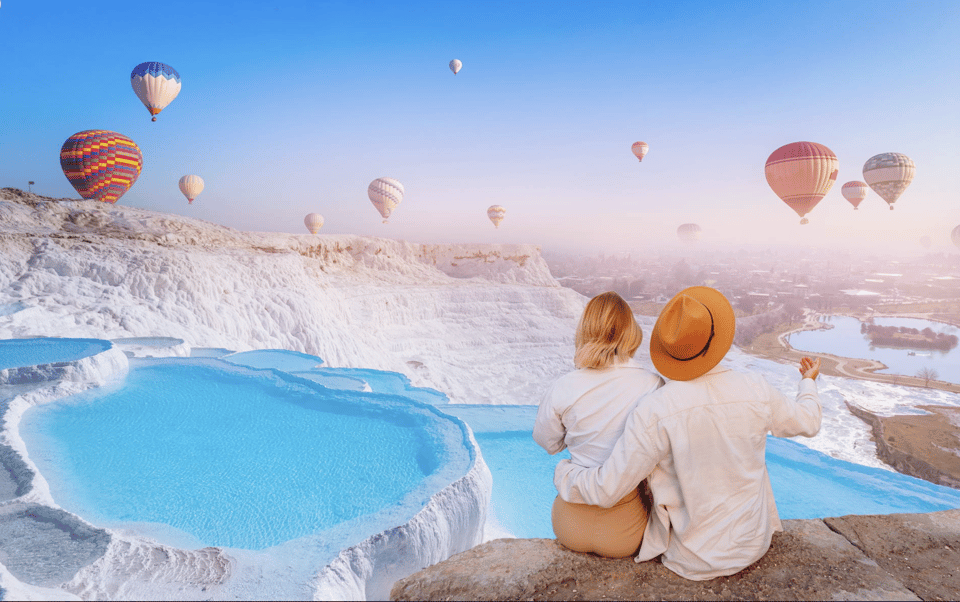 Antalya: Pamukkale Guided Tour With Optional Balloon Flight - Hierapolis ruins: the ancient city stop you can’t fake