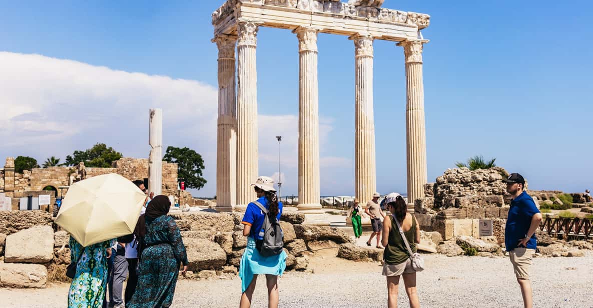 Antalya: Perge, Aspendos, City of Side, and Waterfalls Tour - Perge: Roman Strolling Grounds and a 500-Meter Main Street