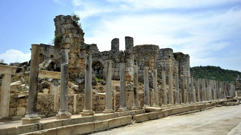 Antalya: Perge, Aspendos & City of Side Day Trip with Lunch - Perge City: Stadium, Gates, Baths, and a Water System Story