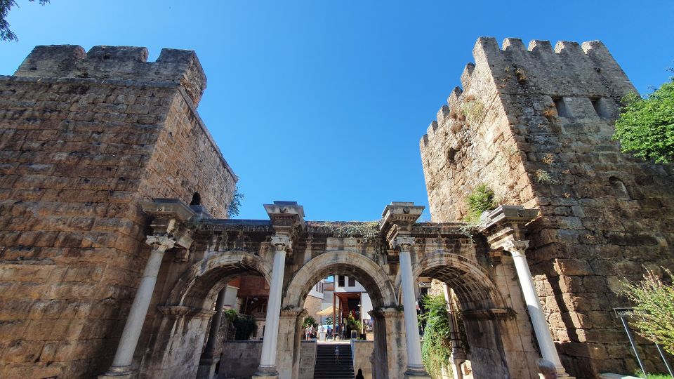Antalya Photo Tour with Waterfalls, Old City & Boat Trip - Upper Düden Waterfall: caves, cascades, and a 22-meter splash zone